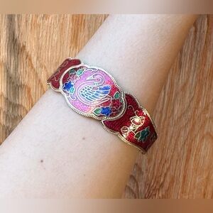 Vintage Cloisonne bracelet